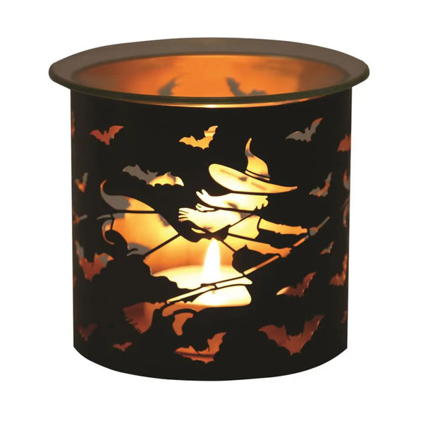 Witch  Metal Tealight Burner