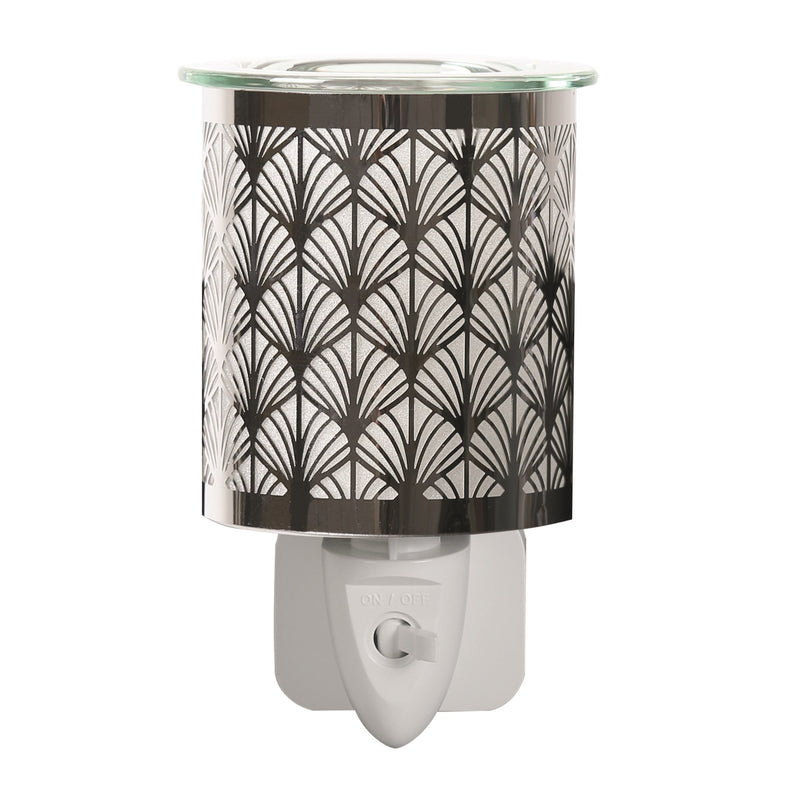 Chrome Chevron Plug In Burner