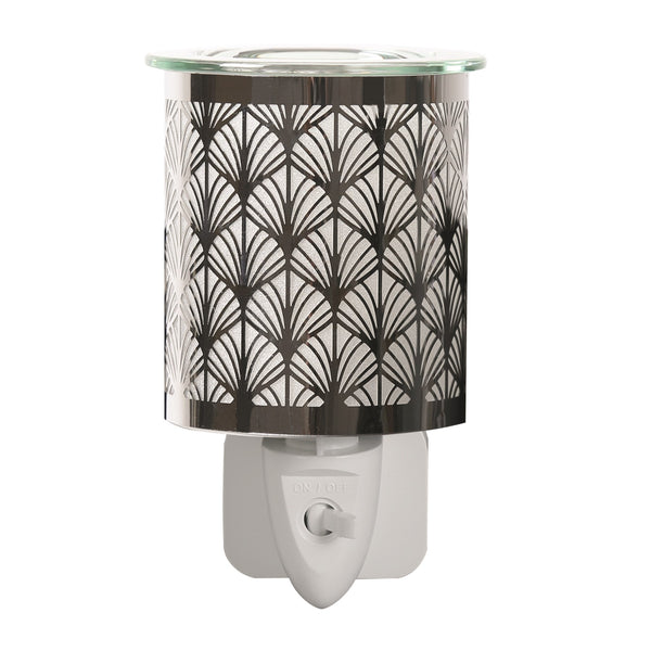 Chrome Chevron Plug In Burner
