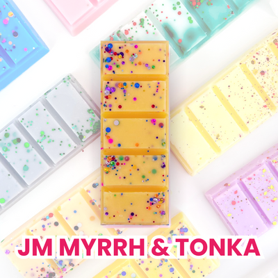 JM Myrrh & Tonka 50g Snap Bar