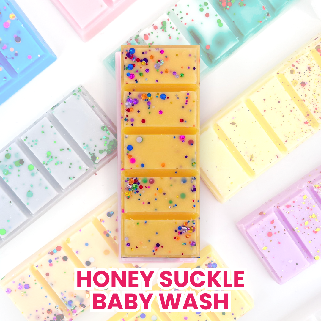 Honey Suckle Baby Wash 50g Snap Bar