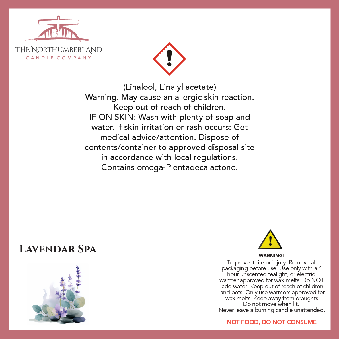 Lavender Spa 50g Snap Bar