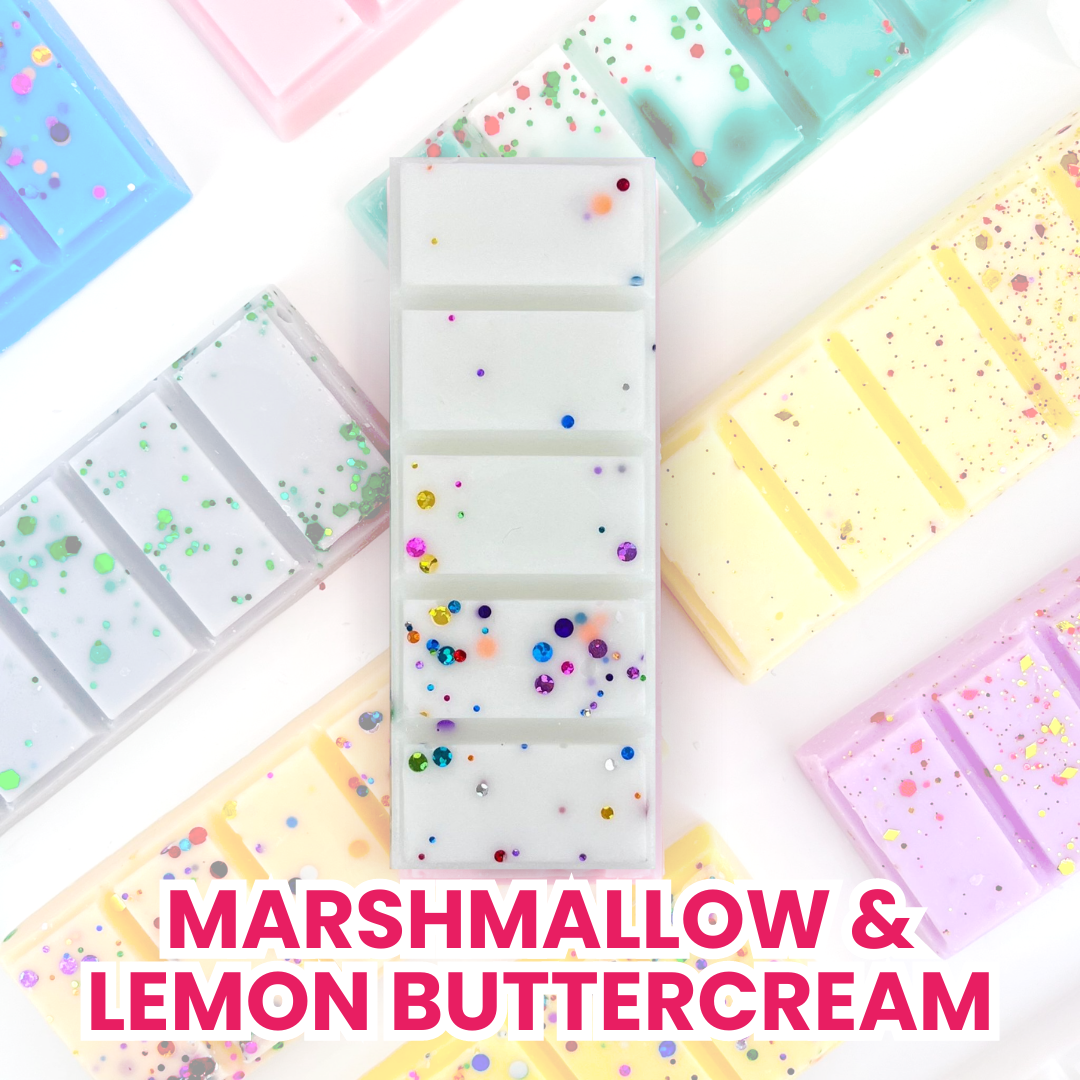 Marshmallow & Lemon Buttercream 50g Snap Bar