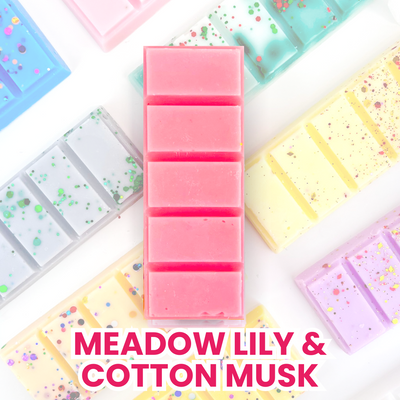 Meadow Lilly & Cotton Musk 50g Snap Bar