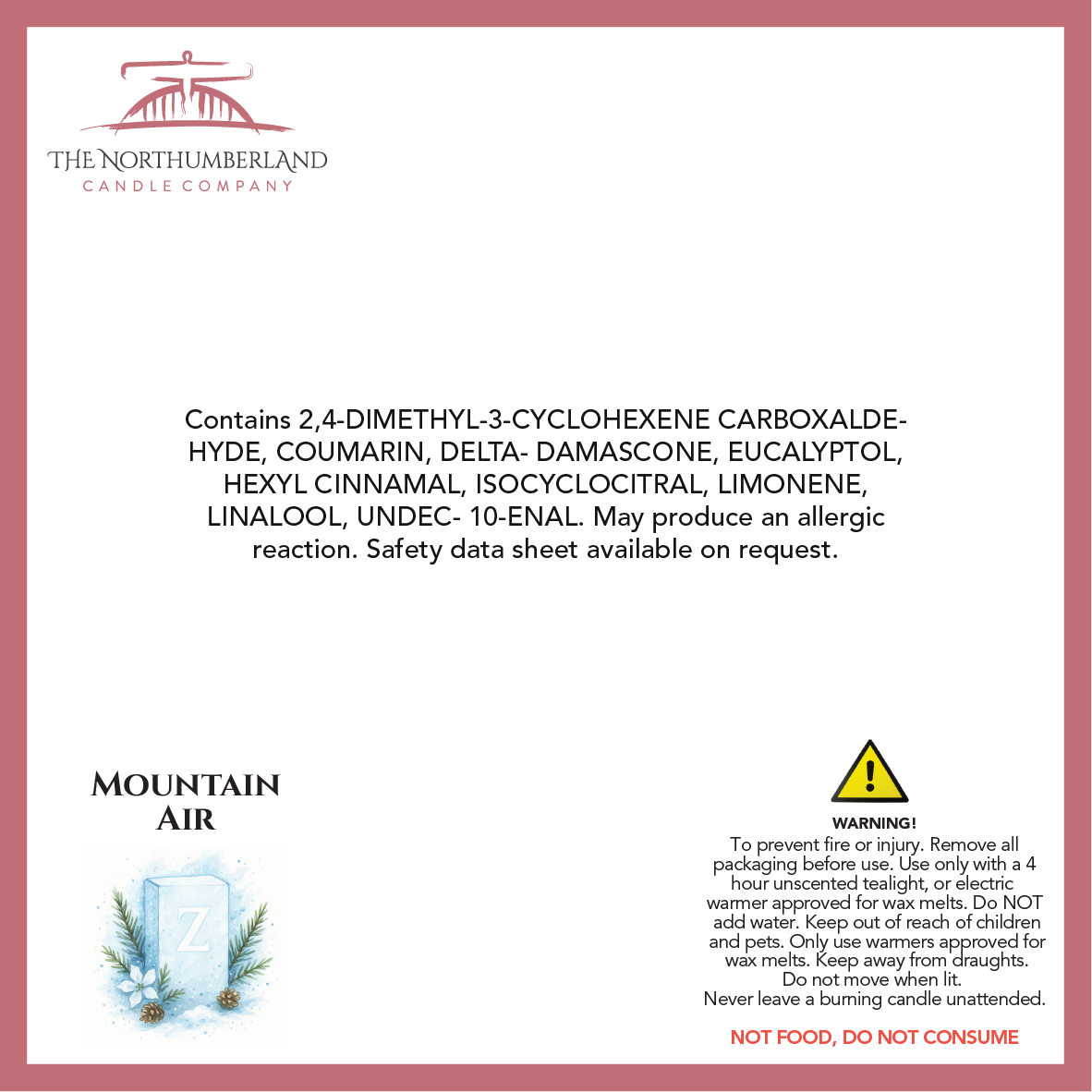 Mountain Air 50g Snap Bar