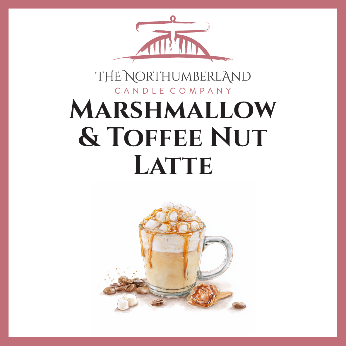 Marshmallow Toffee Nut Latte 50g Snap Bar