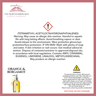 Orange & Bergamont 50g Snap Bar