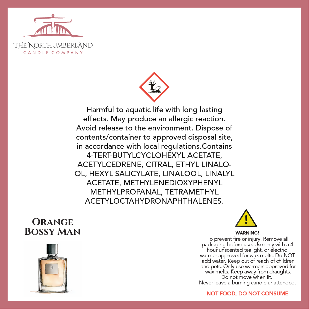 Bossy Orange Man 50g Snap Bar