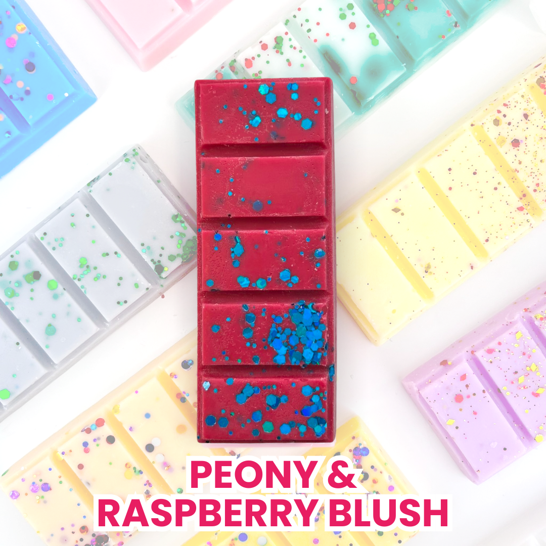Peony & Raspberry Blush 50g Snap Bar