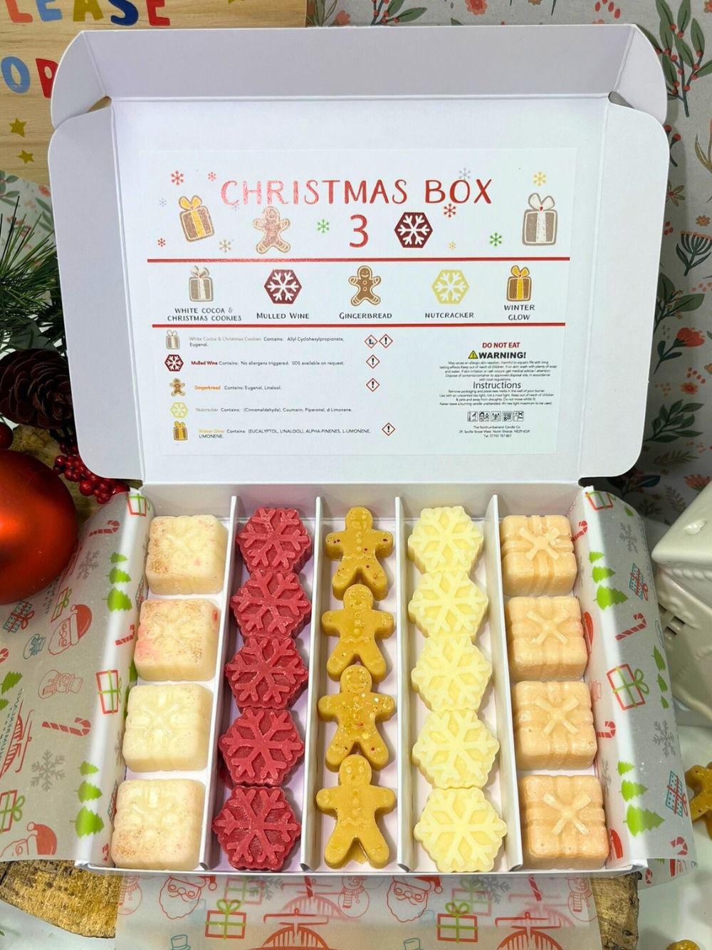 Christmas Wax Melt Selection Box 3
