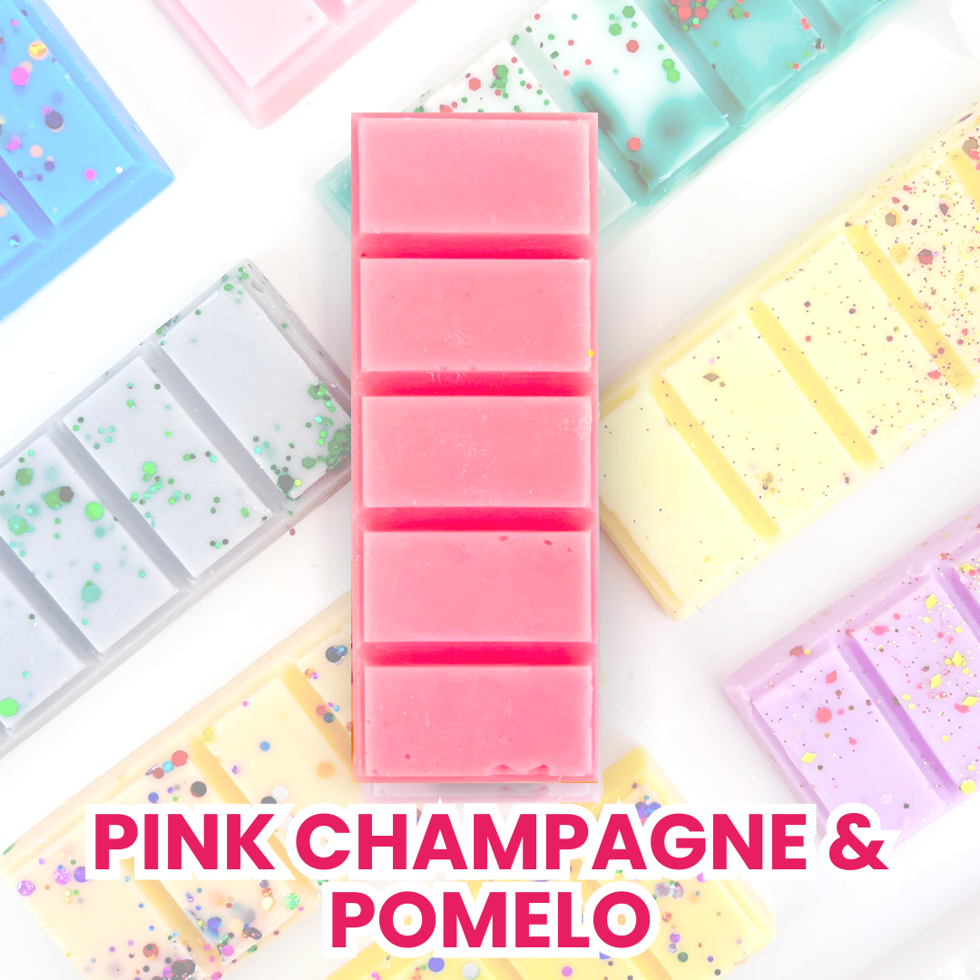 Pink Champagne & Pomelo 50g Snap Bar
