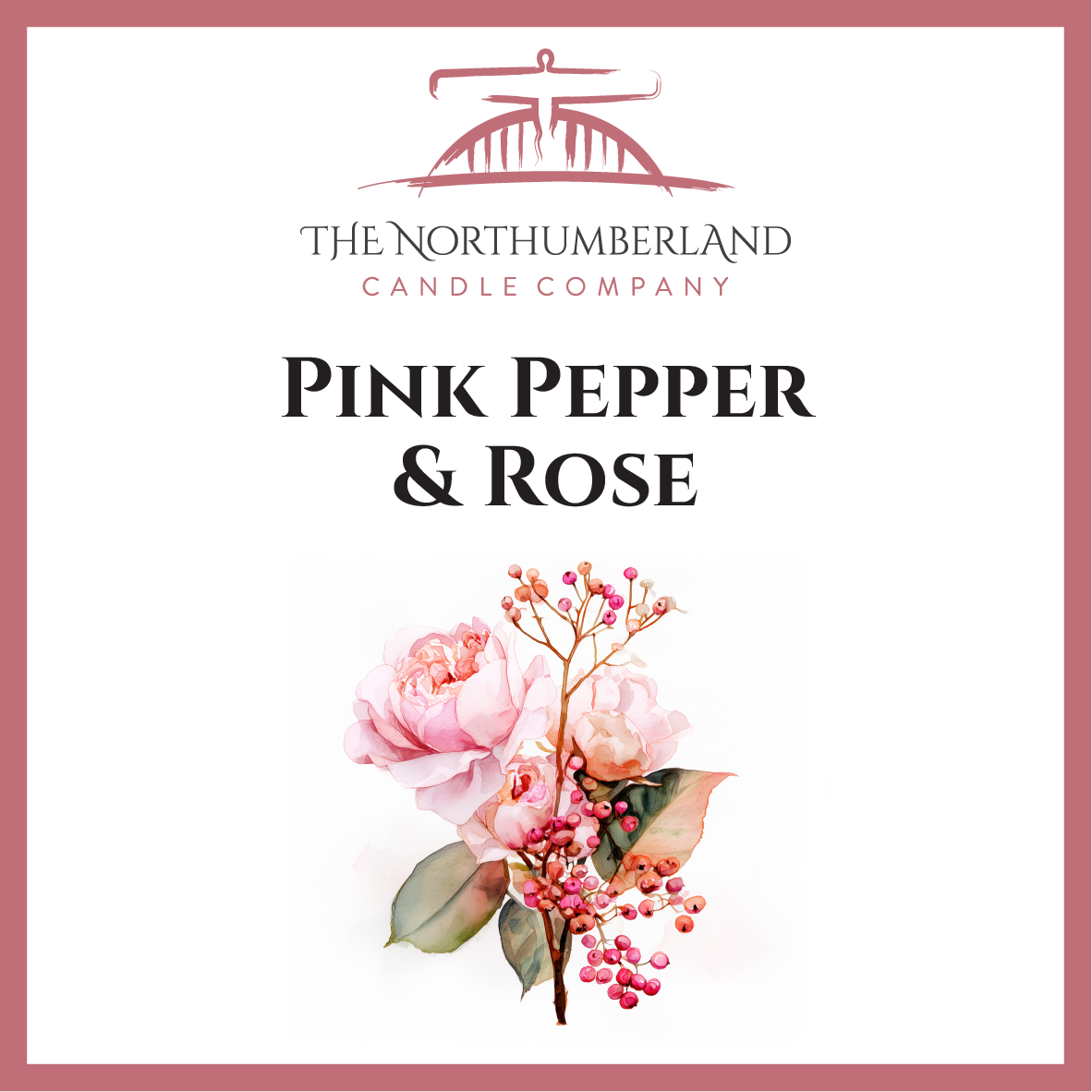 Pink Pepper & Rose 50g Snap Bar