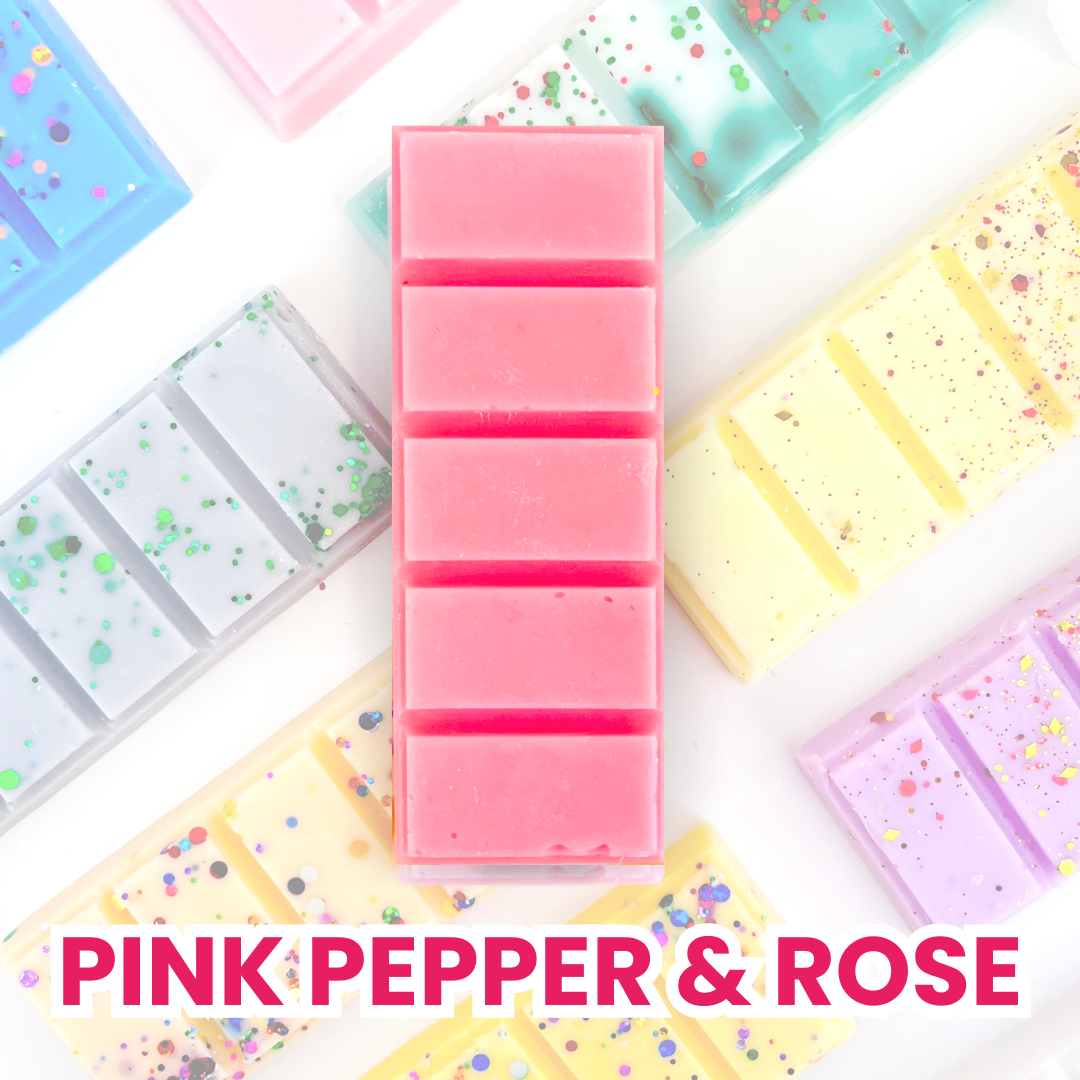 Pink Pepper & Rose 50g Snap Bar