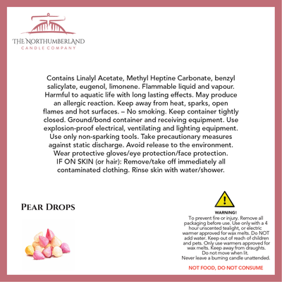Pear Drops 50g Snap Bar