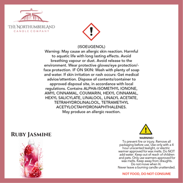 Ruby Jasmine 50g Snap Bar