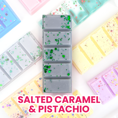 Salted Caramel & Pistachio 50g Snap Bar