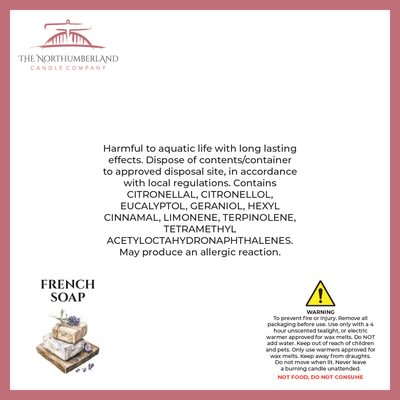 French Soap 50g Snap Bar