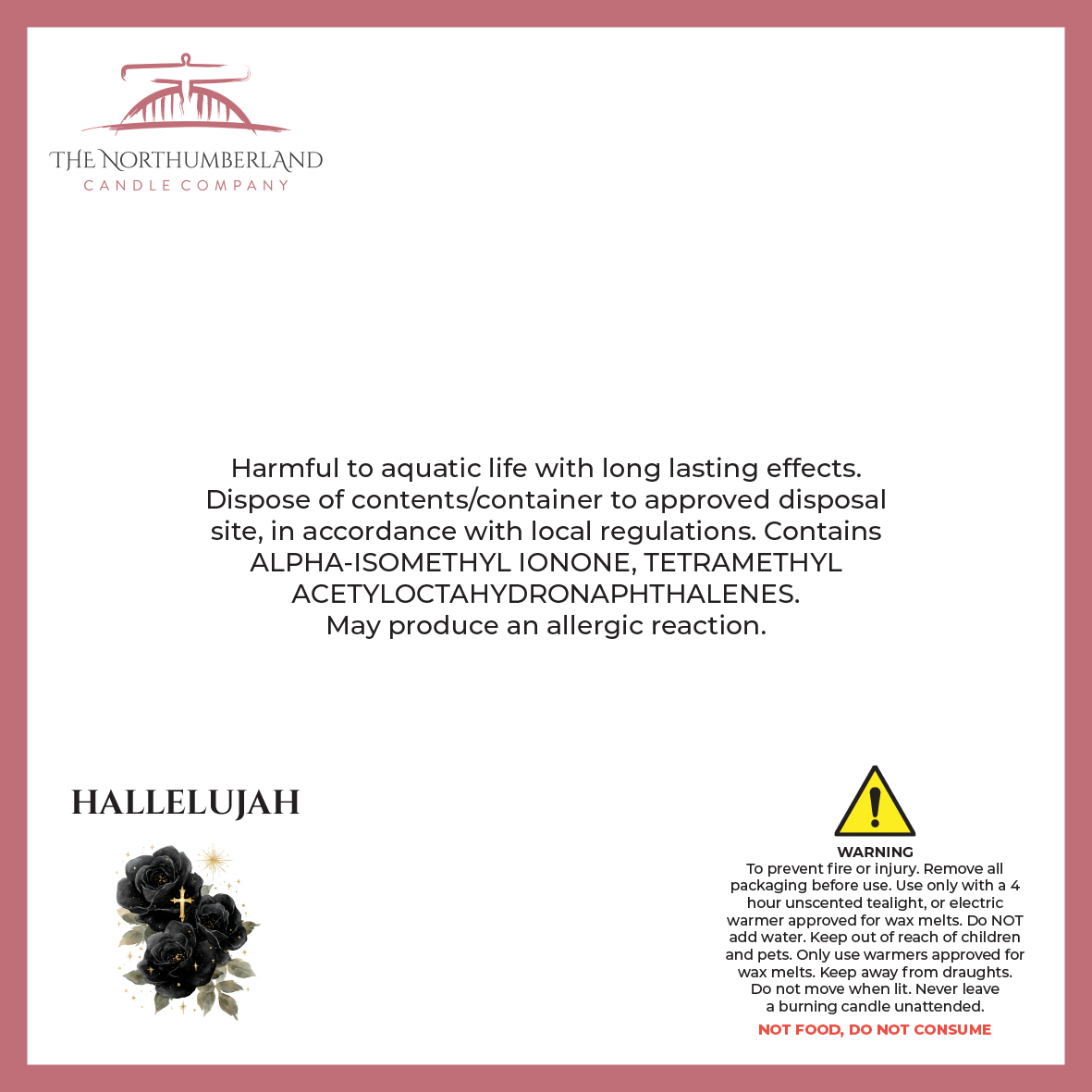 Hallelujah Inspired By Halfeti 50g Snap Bar