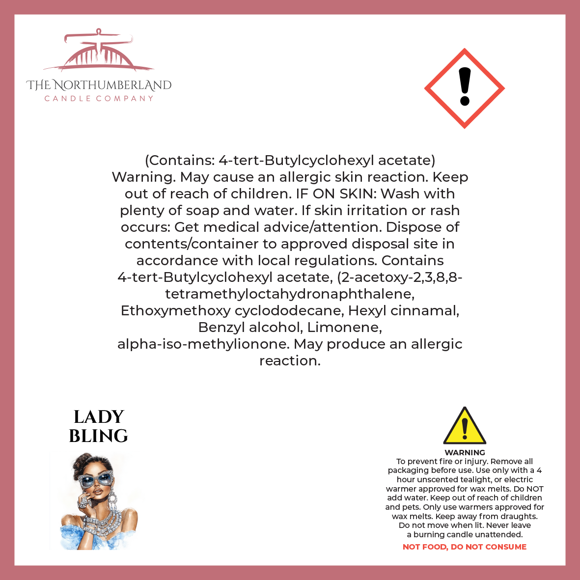 Lady Bling 50g Snap Bar