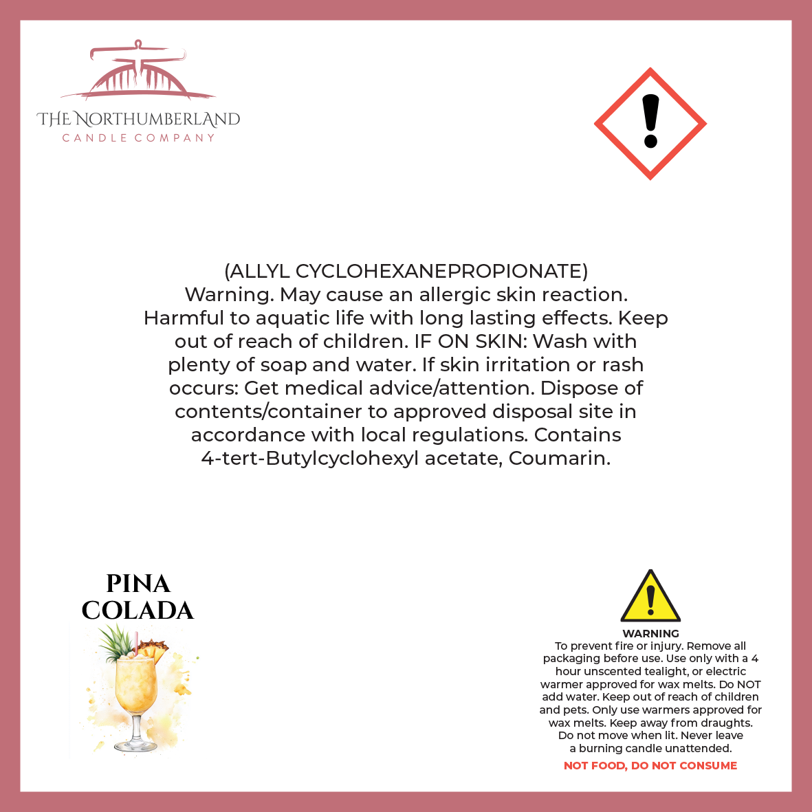 Pina Colada 50g Snap Bar