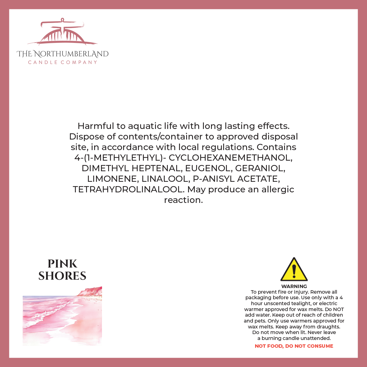 Pink Shores 50g Snap Bar