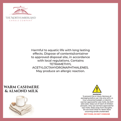 Warm Cashmere & Almond Milk 50g Snap Bar