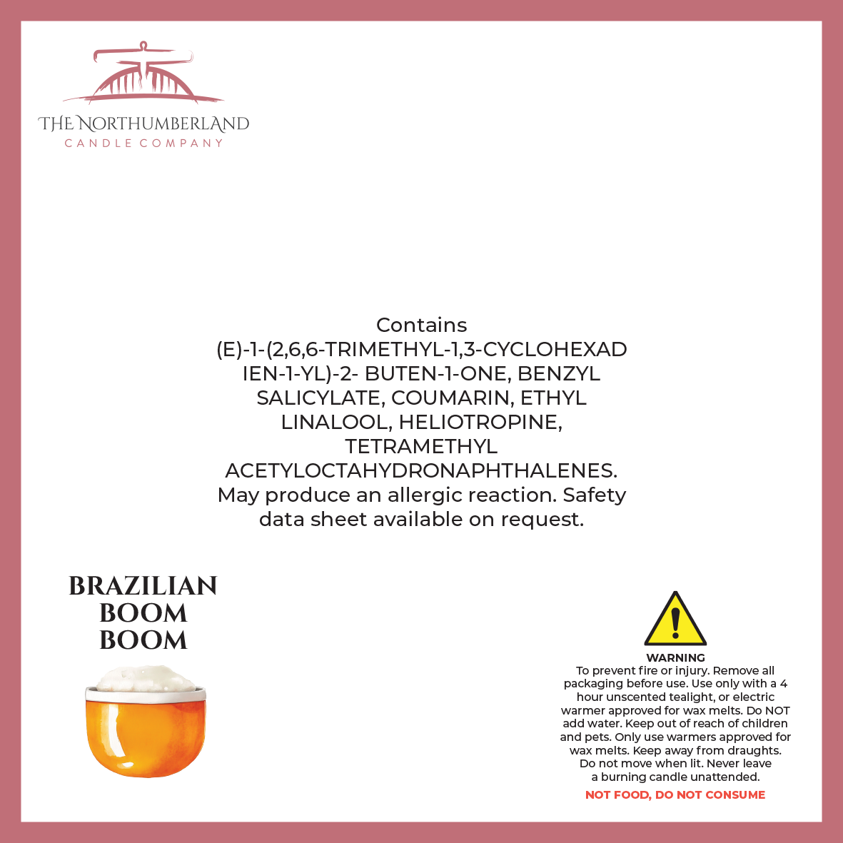 Brazilian Boom Boom 50g Snap Bar