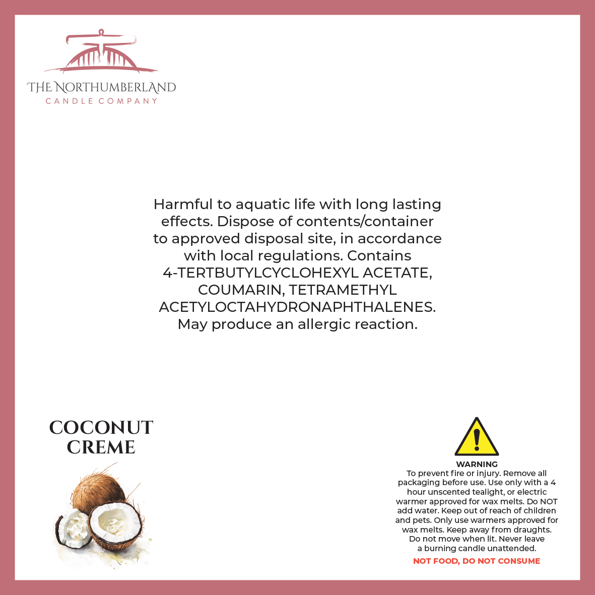 Coconut creme 50g Snap Bar