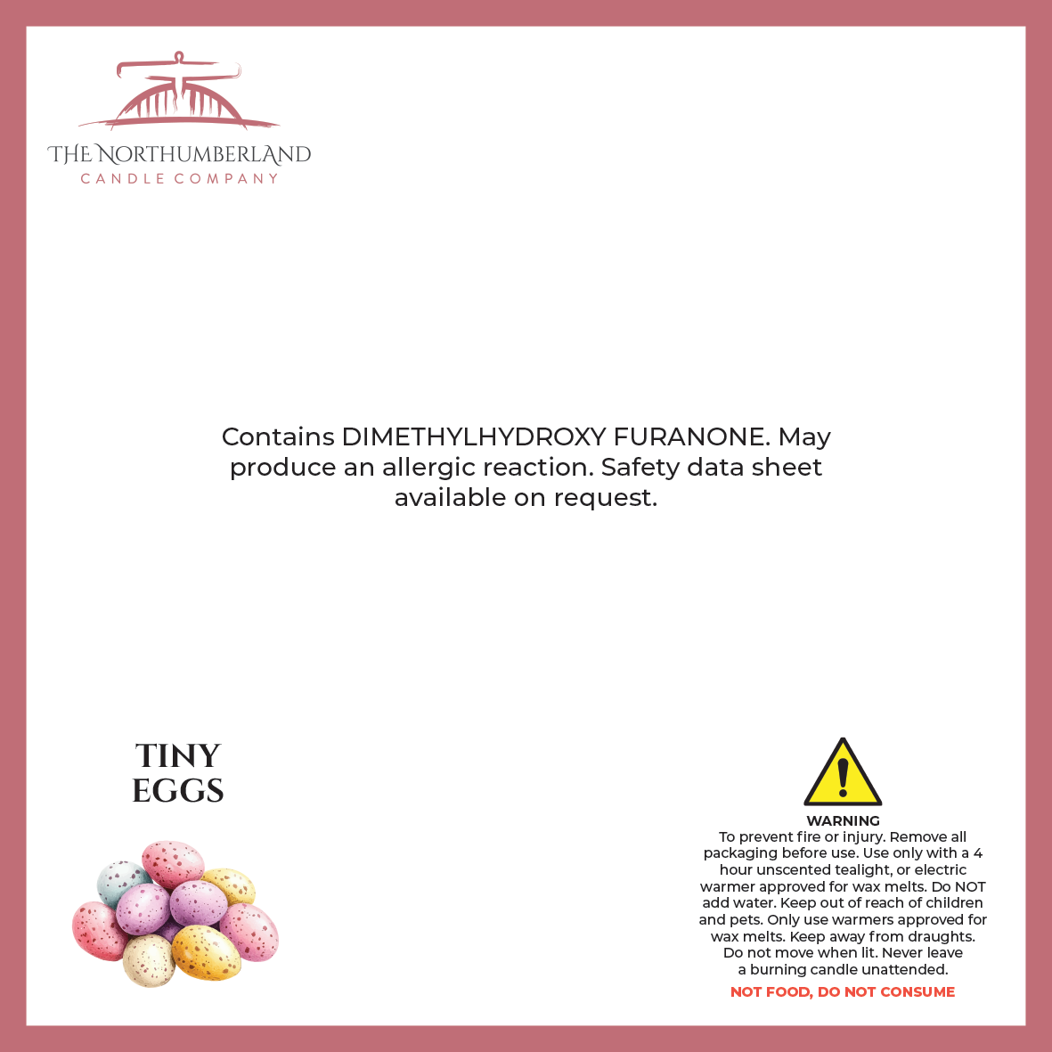Tiny Eggs 50g Snap Bar