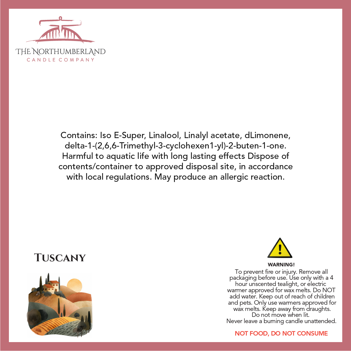 Tuscany 50g Snap Bar