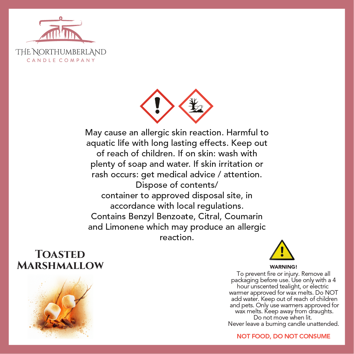 Toasted Marshmallow 50g Snap Bar