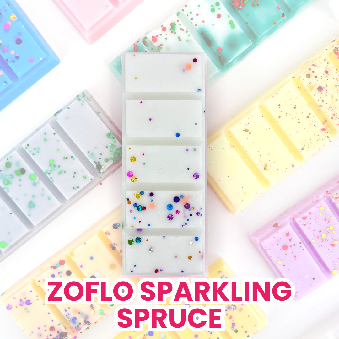 Zoflo Sparkling Spruce 50g Snap Bar