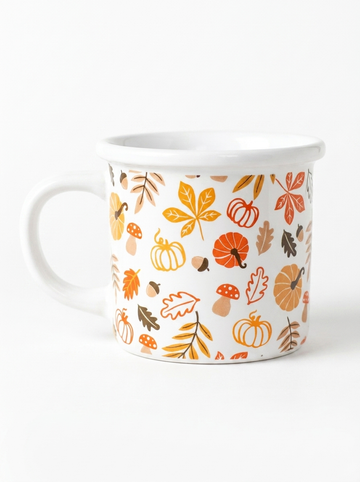 Autumn Leaves Ceramic Mug