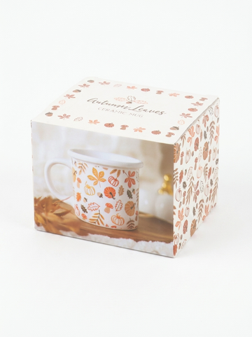 Autumn Leaves Ceramic Mug