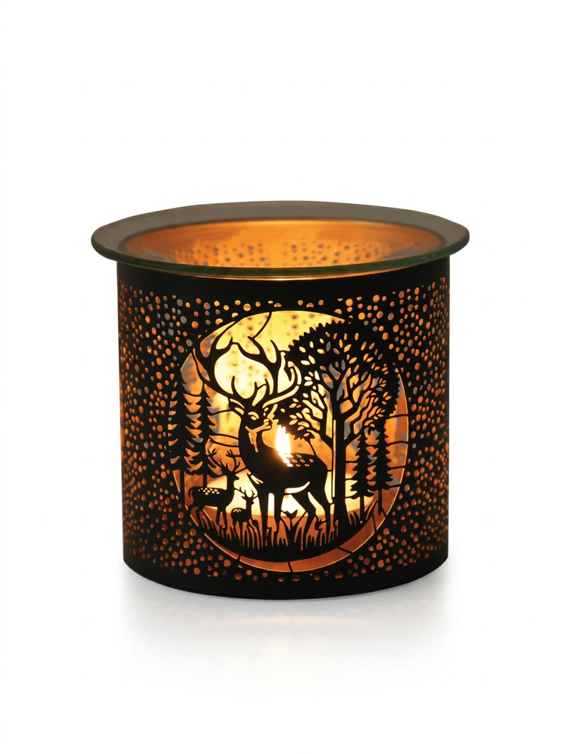 Black Deer Family Metal Tealight Burner