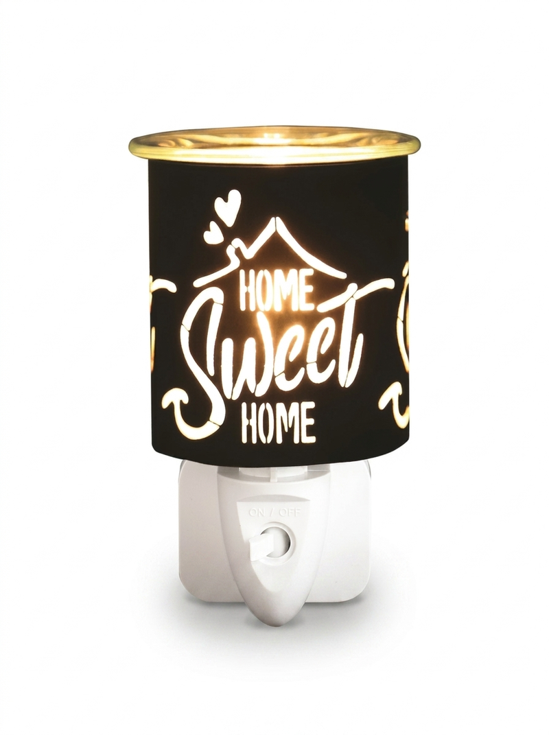 Black Home Sweet Home Plug In Burner