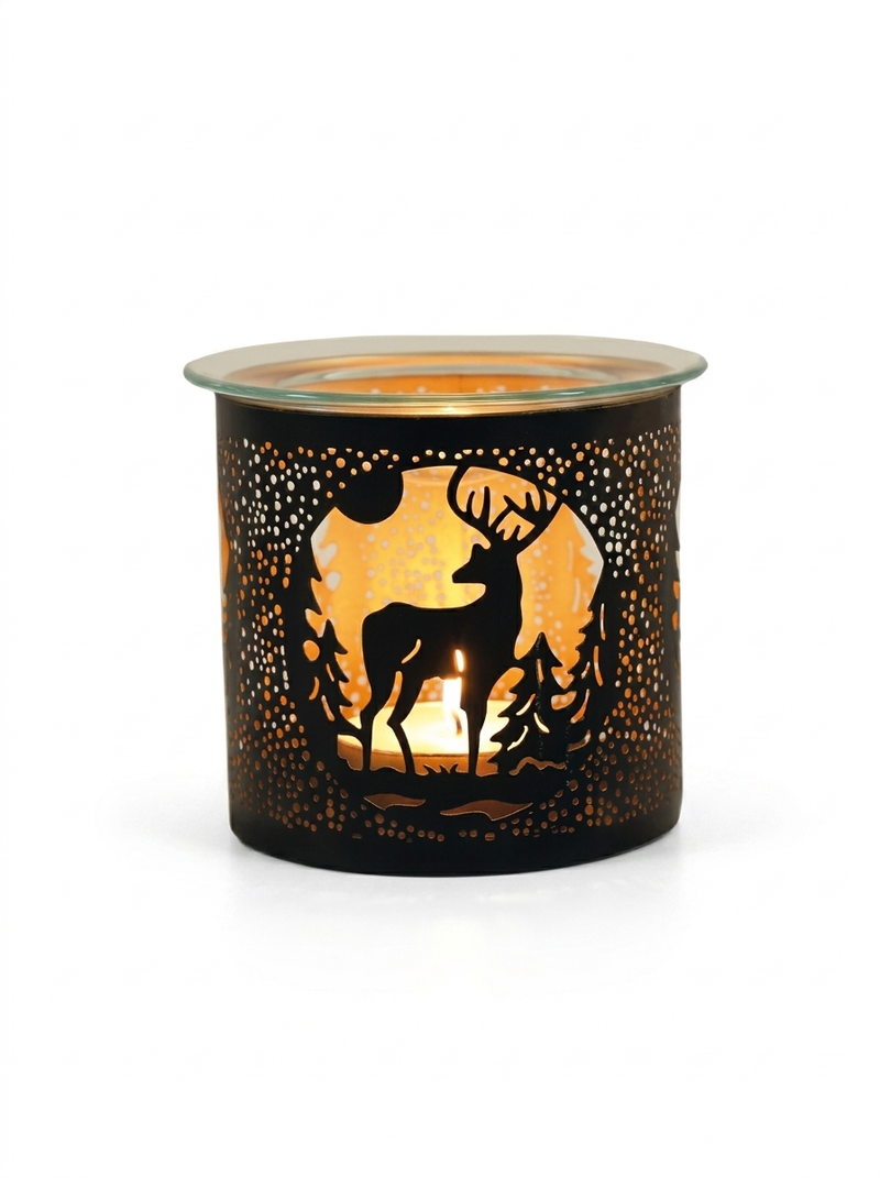 Black Stag Metal Tealight Burner