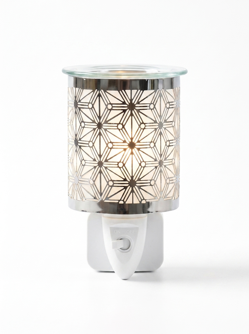 Chrome Star Plug In Burner