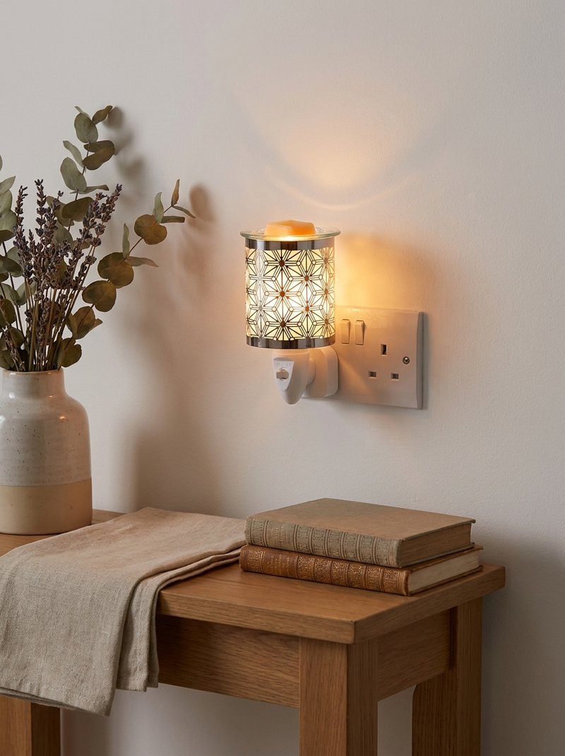 Chrome Star Plug In Burner