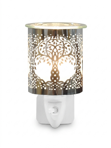 Chrome Tree Of Life  Plug In Burner