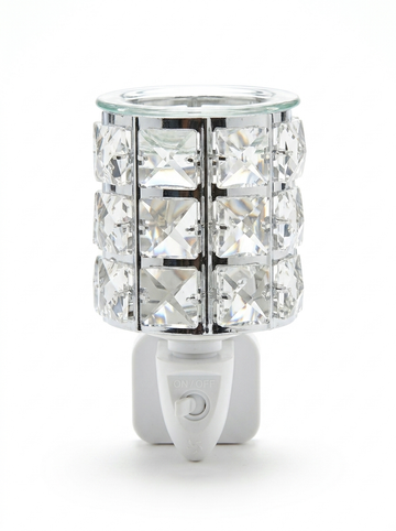 Clear Crystal Plug In Burner