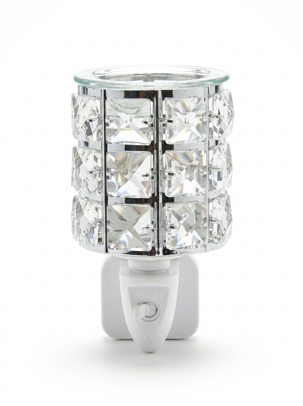 Clear Crystal Plug In Burner