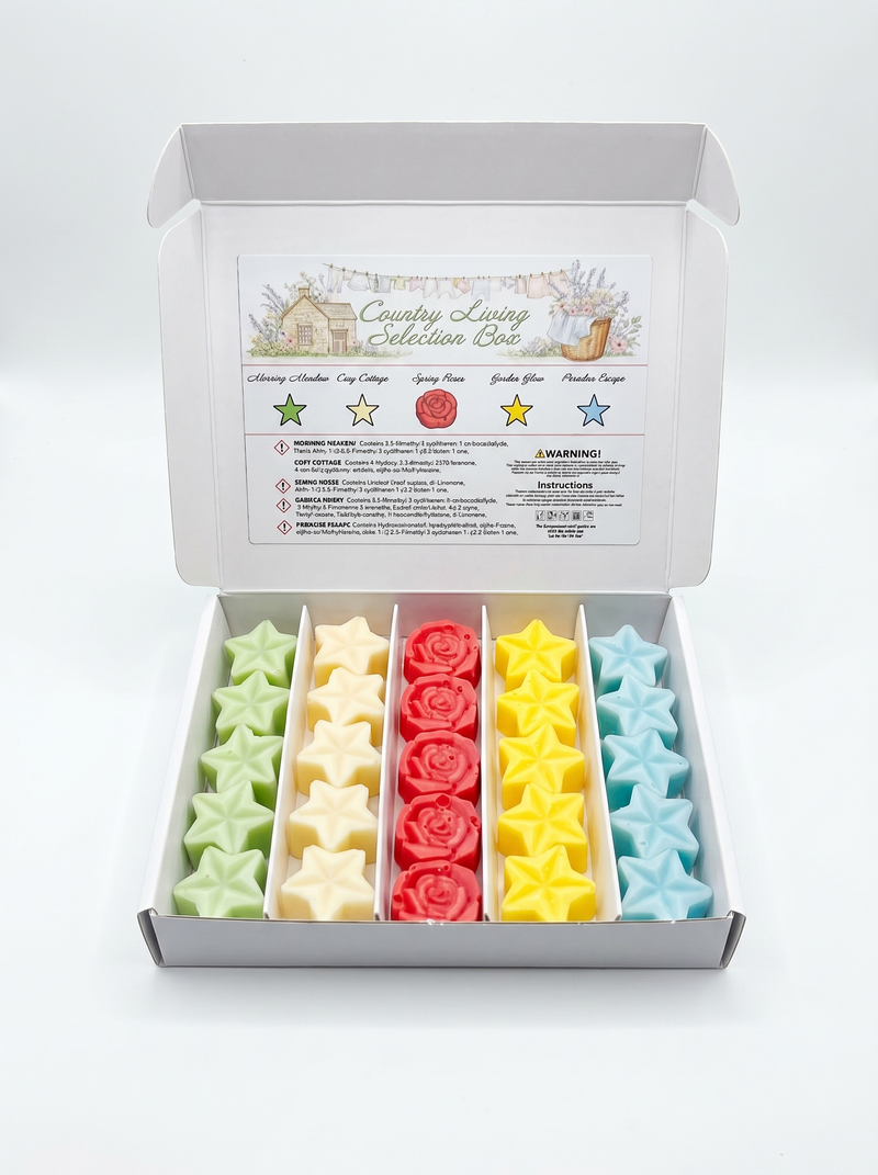 Country Living Wax Melt Selction Box