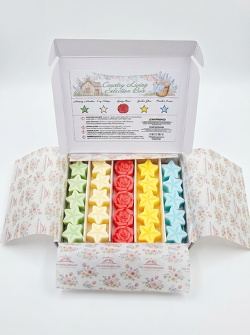 Country Living Wax Melt Selction Box