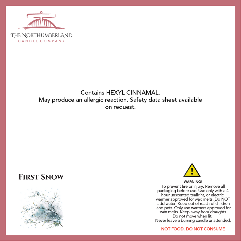 First Snow - safety label, ingredients and warnings