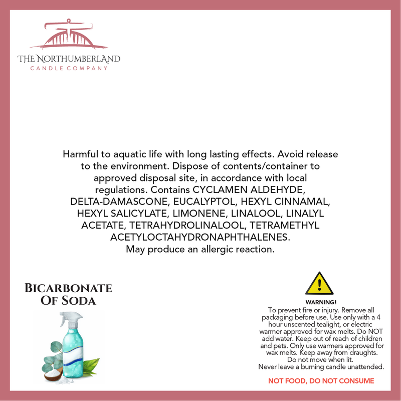 Bicarbonate Of Soda 50g Snap Bar - safety label, ingredients and warnings