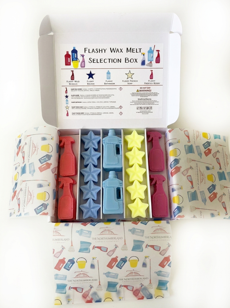 Flashy Wax Melt Selection Box