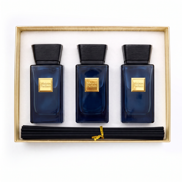 Maison Parfum Azzure Reed Diffuser Set - Open Gift Box