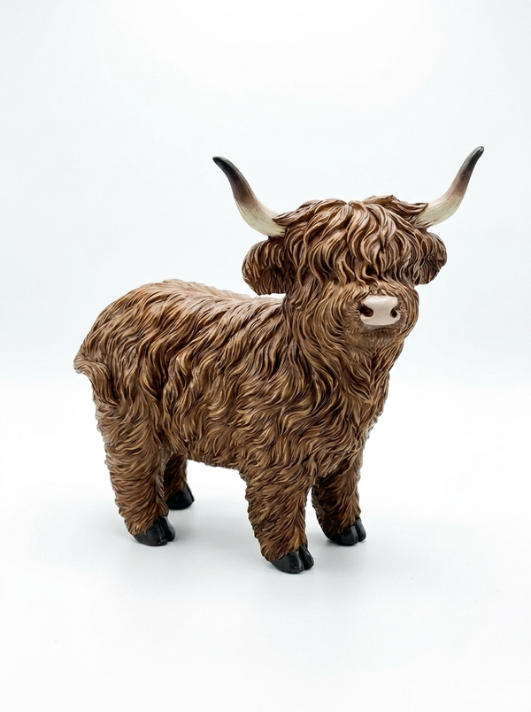 Highland Cow Figurines - 1 Piece - Home Decor