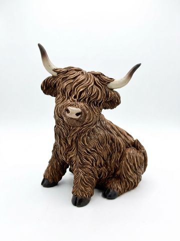 Highland Cow Figurines - 1 Piece - Home Decor